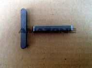 DM091 Wpust pryzmatyczny DIN 6885A 6x6x45 1.4057