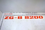 MF301 Naklejka ZG-B 8200