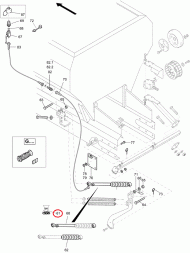 948064 Zestaw uszczelek do cylindra hydraulicznego 934280