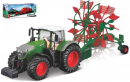 BB1831665 Ciągnik Fendt 1050 Vario ze zgrabiarką karuzelową Bburago