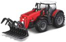 BB1831634 Ciągnik Massey Ferguson 8740S z ładowaczem czołowym 1:64 Bburago
