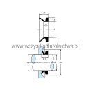 VR50AP001 Pierścień V-ring 50 mm typ A NBR uszczelnienie osiowe Kramp 1 szt.