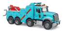 U02831 MACK Granite holownik pomocy drogowej z modułem światło-dźwięk 1:16 Bruder