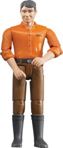 U60007 Figurka mężczyzny w brązowych spodniach 1:16 Bruder