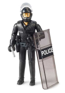 U62151 Figurka policjanta jednostki specjalnej bworld 1:16 Bruder