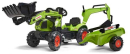 F2040N Koparko-ładowarka Claas Arion 410 z przyczepą jeździk Falk