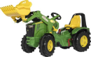 R65107 Traktor na pedały John Deere 8400R z ładowaczem, biegami i hamulcem rollyX-Trac Rolly Toys