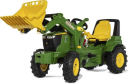 R730049 Traktor na pedały John Deere 7310R z ładowaczem i kołami pompowanymi rollyFarmtrac Rolly Toys