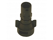 902037 Adapter pokrywki dyszy, bagnet, czarny, TeeJet