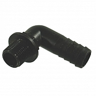 1132215 Przyłącze węża 90° gwint zew. 1/2" na wąż 16 mm, Arag,