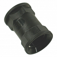 2302020 Nypel mufa gwint wew./ gwint wew. Arag, 1/2"