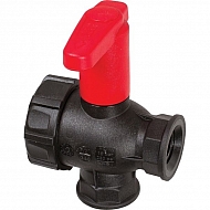 45521112A Zawór kulowy 1/2" 3-drożny z przedłużką 