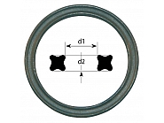 XR074102P001 Pierścień X-ring kwadrat 0,74x1,02 mm