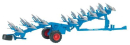 U02250 Pług półzawieszany obracalny Lemken Vari-Titan 1:16 Bruder