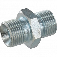 DNB04 Złączka dwuwkrętna 1/4 BSP, 1/4x1/4, 1/4"x1/4" BSP