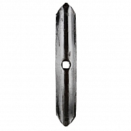 CP042KR / CP042GP Redliczka kultywatora 215x36x6 mm obracalna płaska 1 otwór Ø10,5 mm Kramp