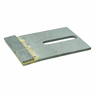 AB130001CN Skrobak wału, z węglikiem spiekanym, 80 x 120 mm