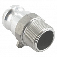 HCN100FAL032 Końcówka węża Camlock typ F aluminium, gwint wew. 1 1/4"