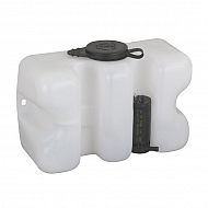 23210012000 Zbiornik płynu do spryskiwaczy 2,1 l 12V 220x100x151,5 mm z mocowaniem pompki DOGA