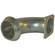 5103090Z Złącze KKV z kołnierzem czworokątnym łuk 90° Perrot, 5"