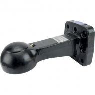 RO59347 Zaczep kulowy K80 100x110 mm 8 otworów Ø17 mm Rockinger