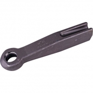 30001551 Ucho zaczepu przyczepy Ø40 mm 64,5x80 mm L375 Bernhofer