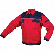 19601030080056 Bluza robocza GWB, czerwono-granatowa, roz. XL