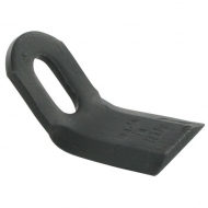 CK3610 Nóż bijaka 40x82 mm pasuje do Votex, Herder, Zappator, Agrimaster, Agria, Maschio, Fischer