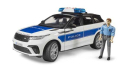 U02890 Range Rover Velar policja z policjantem i modułem światło-dźwięk 1:16 Bruder