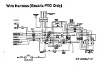 Schemat elektryczny sprzęgła elektrycznego 13AD795N606 (1997)