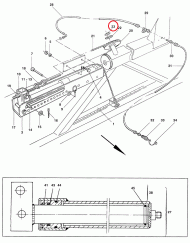 DL159 Pierścień zabezpieczający DIN 471 M28X1,5