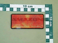 ND022 Odbłyśnik 44x94 czerwony AMAZONE