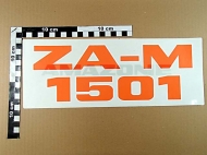 MF421 Naklejka ZA-M 1501