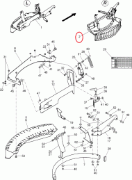 935335 System ograniczania rozsiewu Limiter MR, odpowiedni do samodzielnego montażu AMAZONE