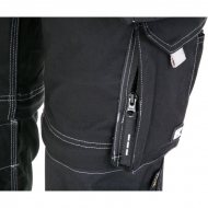 KW202650001128 Szorty Cargo Technical, czarne 4XL
