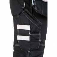 KW202650001128 Szorty Cargo Technical, czarne 4XL