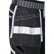 KW202650001128 Szorty Cargo Technical, czarne 4XL
