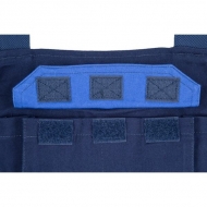 KW103035085106 Ogrodniczki 100% bawełna Original, granat/nieb. XL