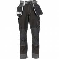 KW202550201075 Spodnie robocze Technical, czarne 2XS