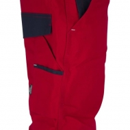 KW103030080122 Ogrodniczki Original, czerw./granat 3XL