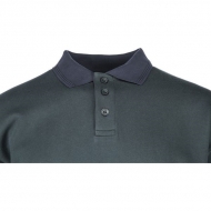 KW106631082066 Bluza polo Original, zielono/granatowa 4XL