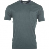 KW106830082062 Koszulka T-shirt krótki rękaw dwukolorowa Original, zielono/granatowa 3XL