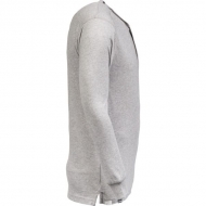KW207811066060 Bluzka z guzikami długi rękaw Technical, szara 2XL