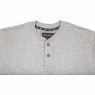 KW207811066066 Bluzka z guzikami długi rękaw Technical, szara 4XL