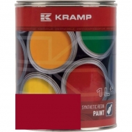 300308KR Lakier, farba do maszyn RAL, 3003, RAL3003, czerwony rubinowy, czerwona 1 l,  KRAMP