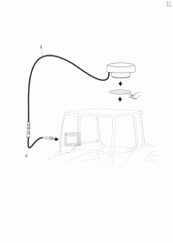 MM468 Czujnik prędkości GPS MA z kablem adaptera AMAZONE