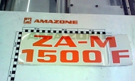 MF125 Naklejka ZA-M 1500 F AMAZONE