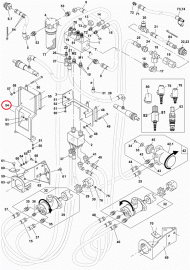 921818 Uchwyt hydrauliczny AMAZONE