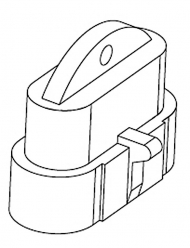 NF015 Zaślepka 4-pin AMP