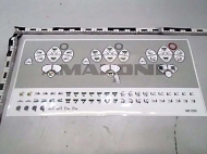 ME1200 Naklejka funkcji AmaPilot+ Streuer do rozsiewacza AMAZONE